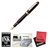 プラチナ万年筆 万年筆 美巧 18K ブラック 細字 PTL-10000#1-2 | 文具百貨